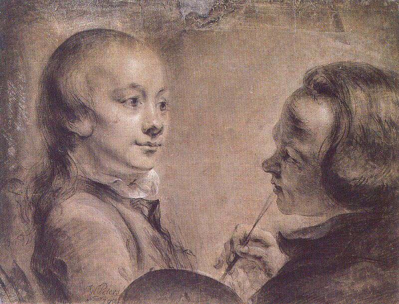 Self-Portrait with Robert West